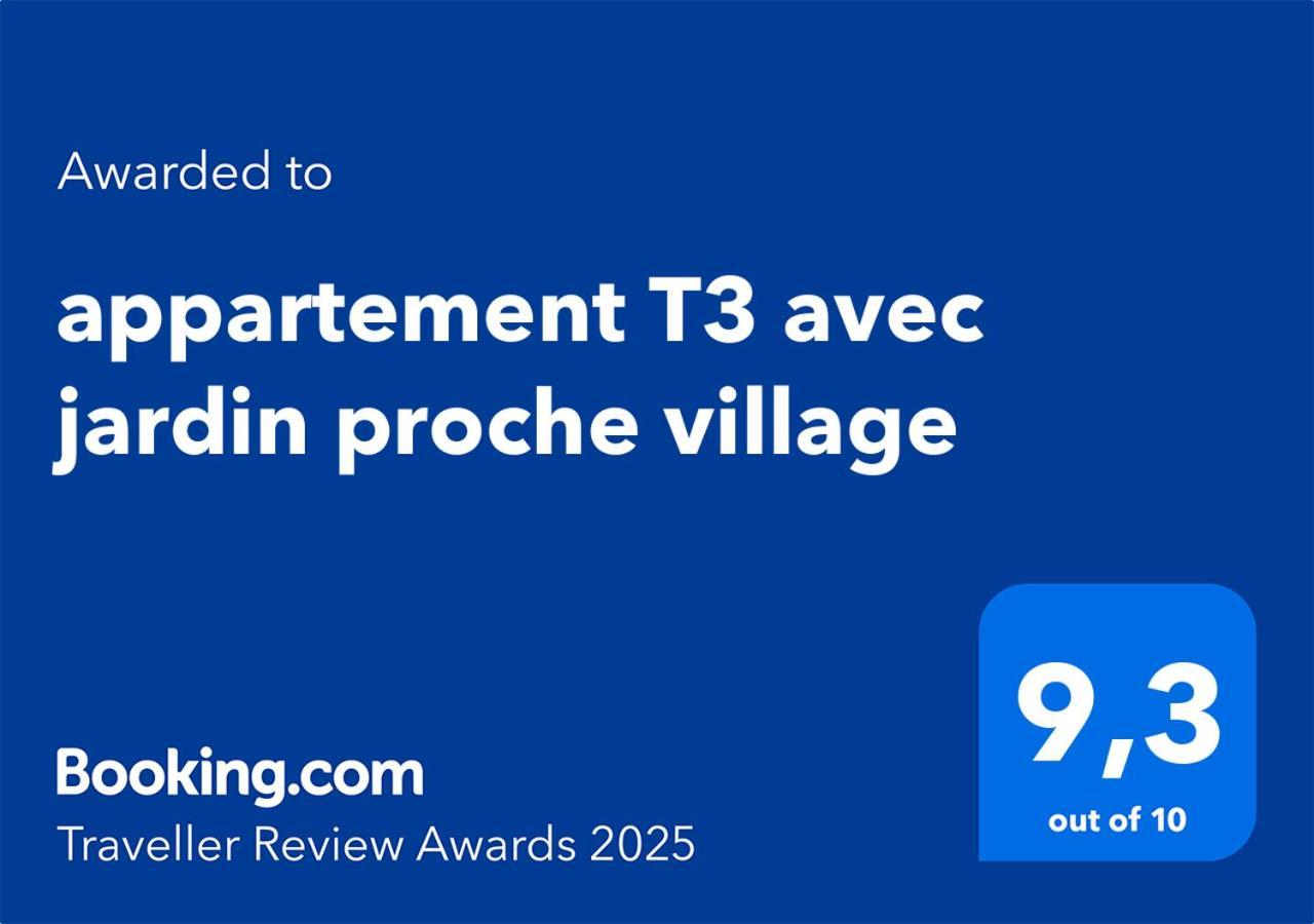 Appartement T3 Avec Jardin Proche Village Сен-Бонне-ан-Шансор Экстерьер фото
